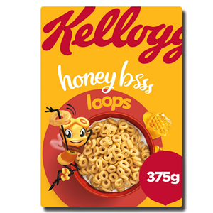 Kellogg's Honey Loops Cereal 375g