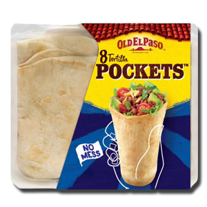 Old El Paso 8 Tortilla Pockets 223g Old El Paso 8 Tortilla Pockets 223g