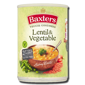 Baxters Vegetarian Lentil and Vegetable 400g