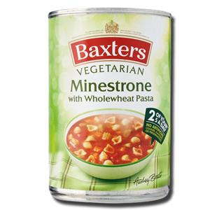 Baxters Vegetarian Minestrone with Wholewheat Pasta 400g