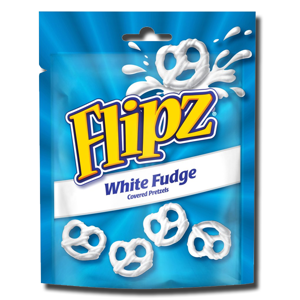 Flipz Pretzels White Fudge Snack 90g Flipz Pretzels White Fudge Snack 90g
