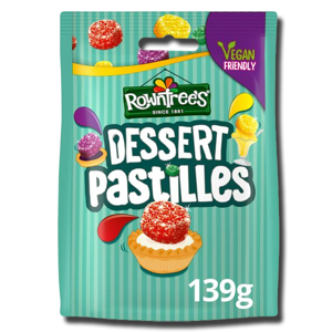 Rowntrees Dessert Fruit Pastilles 139g Rowntrees Dessert Fruit Pastilles 139g