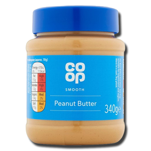 Coop Smoth Peanut Butter 340g