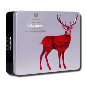 Walkers Shortbread Pure Butter Shortbread Stag Tin 150g