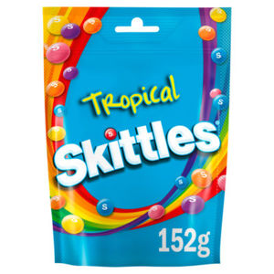 Skittles Tropical Bag 152g Skittles Tropical Bag 152g