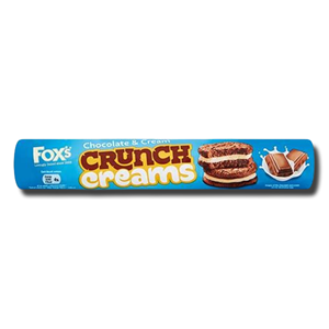 Fox's Chocolate & Cream Crunch Creams 200g