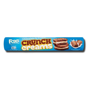 Fox's Chocolate & Cream Crunch Creams 200g Fox's Chocolate & Cream Crunch Creams 200g