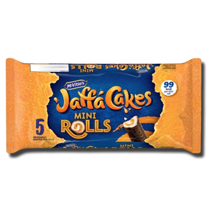 McVitie's Jaffa Mini Rolls Cake Bars 133g McVitie's Jaffa Mini Rolls Cake Bars 133g