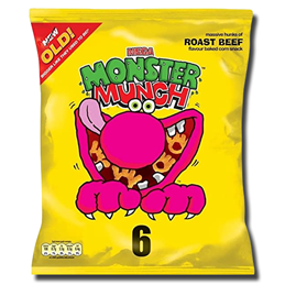 Walkers Monster Munch Roast Beef 40g