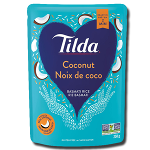 Tilda Coconut Basmati Rice Ready to Eat 250g