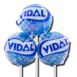 Vidal Lollipop Tongue Painter Blue or Cola Flavour 15g