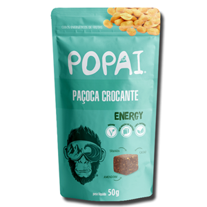Popai Snack Paçoca Crocante 50g