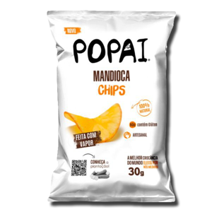 Popai Snack Mandioca Chips 30g Popai Snack Mandioca Chips 30g