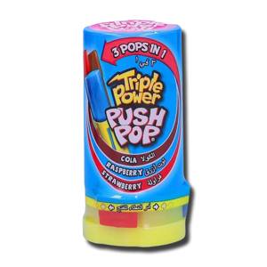 Bazooka Triple Power Push Pop 34g