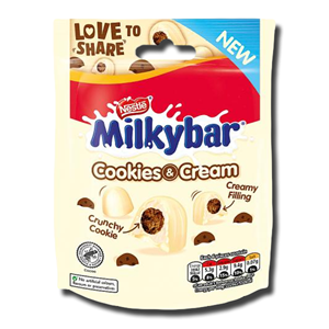 Nestlé Milkybar Cookies and Cream 90g