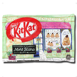Nestlé Kit Kat Mont Blanc 12 Mini Unit 120g Nestlé Kit Kat Mont Blanc 12 Mini Unit 120g