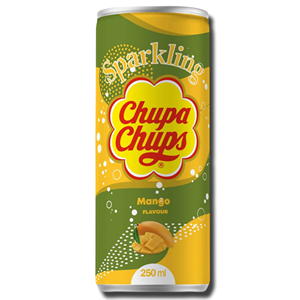Chupa Chups Sparkling Soda Mango Flavour 250ml