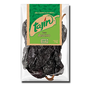 Tajim Chile Ancho Dried 75g Tajim Chile Ancho Dried 75g