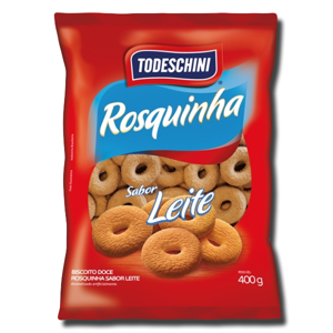 Todeschin Rosquinha Leite 400g Todeschin Rosquinha Leite 400g