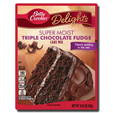Betty Crocker Super Moist Triple Chocolate Fudge Cake Mix 432g