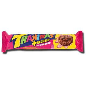 Trakinas Chocolate e Morango 126g