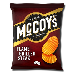 McCoy's Potato Crisps Flame Grilled Steak 45g