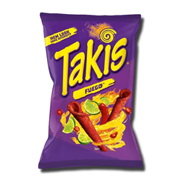 Takis Hot Tortilla Rolls Fuego - Maestro Hot 90g