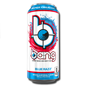 Bang Energy Drink Blue Razz Creatine Zero Calories 473ml