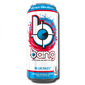 Bang Energy Drink Blue Razz Creatine Zero Calories 473ml Bang Energy Drink Blue Razz Creatine Zero Calories 473ml