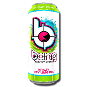 Bang Energy Drink Krazy Key Lime Pie Creatine Zero Calories 473ml Bang Energy Drink Krazy Key Lime Pie Creatine Zero Calories 473ml