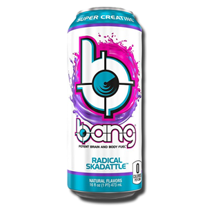 Bang Energy Drink Radical Skadattle Creatine Zero Calories 473ml