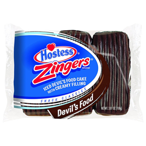 Hostess Zinger Iced Devil's Food 3' 108g