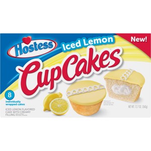 Hostess CupCakes Iced Lemon Unit 45g Hostess CupCakes Iced Lemon Unit 45g