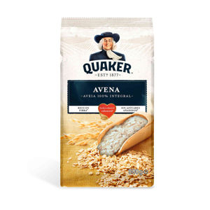 Quaker Aveia Integral 500g Quaker Aveia Integral 500g