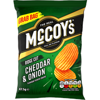 McCoy's Potato Crisps Cheddar & Onion 45g