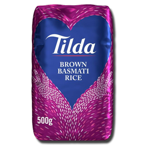 Tilda Brown Basmati Wholegrain Basmati Rice 500g Tilda Brown Basmati Wholegrain Basmati Rice 500g