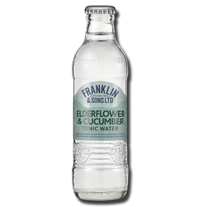 Franklin & Sons Ltd Tonic Water With Cucumber Elderflower 200ml