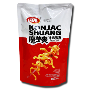 Weilong Delicious Konjac Shuang Hot & Spicy 252g