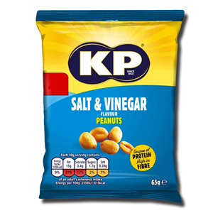 KP Salt & Vinegar Peanuts 65g