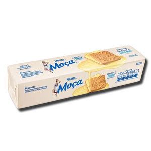 Nestlé Biscoito Moça Recheio Leite Condensado 140g Nestlé Biscoito Moça Recheio Leite Condensado 140g