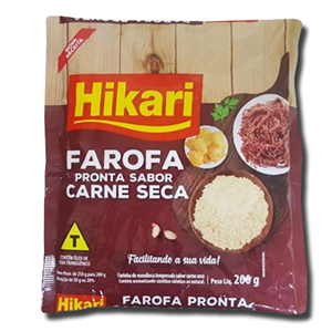 Hikari Farofa Pronta Carne Seca 200g