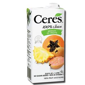 Ceres Medley of Fruits 100% Juice 1L