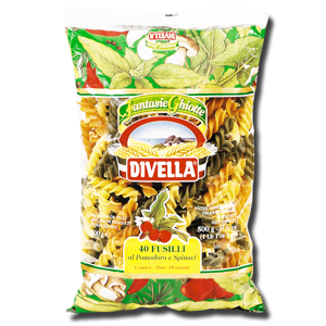 Divella Fusilli Tricolore nº40 500g