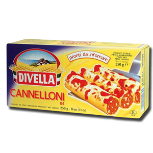 Divella Cannelloni Nº84 250g