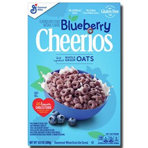 General Mills Cheerios Blueberry Whole Oats 402g