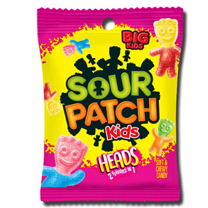 Sour Patch Kids Heads 2 Flavour in 1 102g