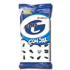 Grefusa Pipas con Sal 40g