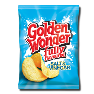 Golden Wonder Salt & Vinegar 5pk 125g Golden Wonder Salt & Vinegar 5pk 125g