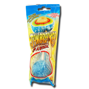 Zed Candy Monster Jawbreaker On Stick Blue Raspberry 60g