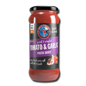 NYC Sweet and Roasted Tomato & Garlic Sauce 350g NYC Sweet and Roasted Tomato & Garlic Sauce 350g